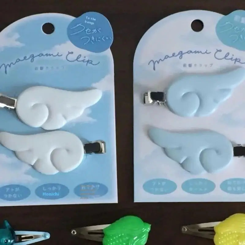 Y2K Angel Wing Hair Clips – Japanese Style Barrettes (1 Pair) Hair Clips Barrettes SPOT