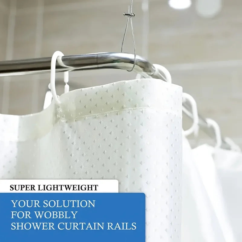 Adjustable Curtain Rod Support Rope & Ceiling Bracket Curtain Rod Bracket SPOT