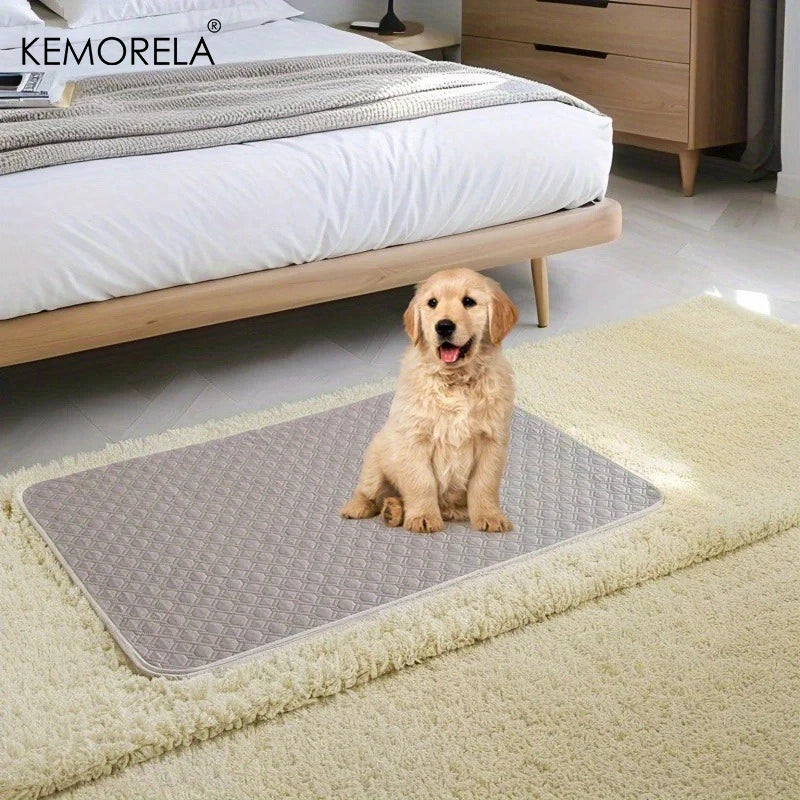 KEMORELA Washable Puppy Training Pad – Reusable Leak-Proof Mat Pet Training Pad SPOT