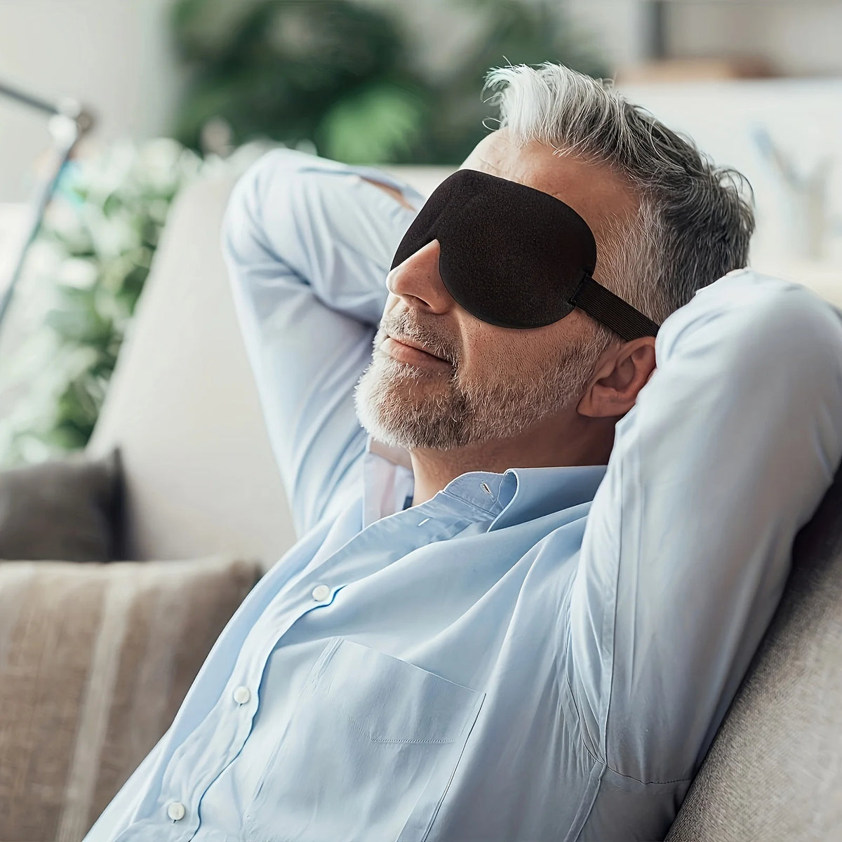 2-Pack 3D Sleep Mask – Light Blocking Eye Mask for All Sleepers Sleep Eye Mask SPOT