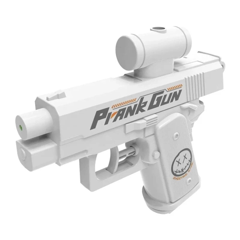 Double-Sided Reverse Water Gun – Mini Tactical Summer Prank Toy Water Prank Toy SPOT White