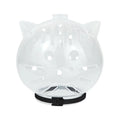 Cat Bubble Muzzle – Breathable Transparent Grooming Helmet Cat Grooming Muzzle SPOT White S