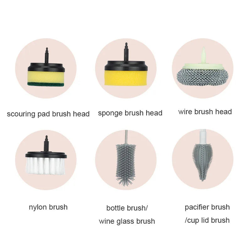 Wireless Electric Cleaning Brush – Multi-Use Handheld Scrubber Electric Cleaning Brush SPOT