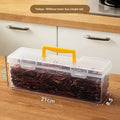 Clear Divided Plastic Storage Organizer – Removable Compartments Food Storage Organizer SPOT one size A1