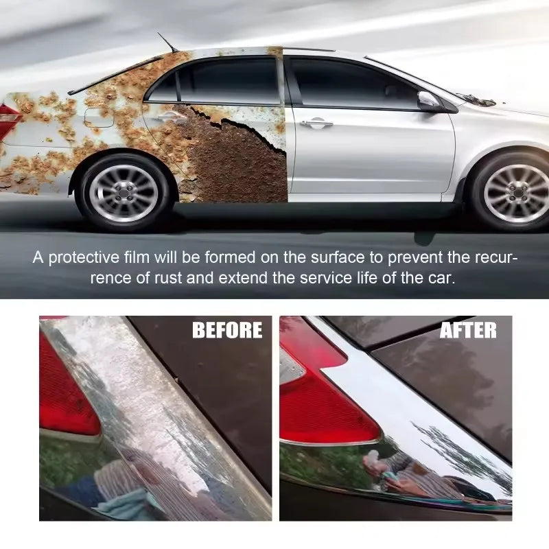 Car Rust Remover Spray – Wheel Hub & Exhaust Pipe Derusting Rust Remover Spray SPOT