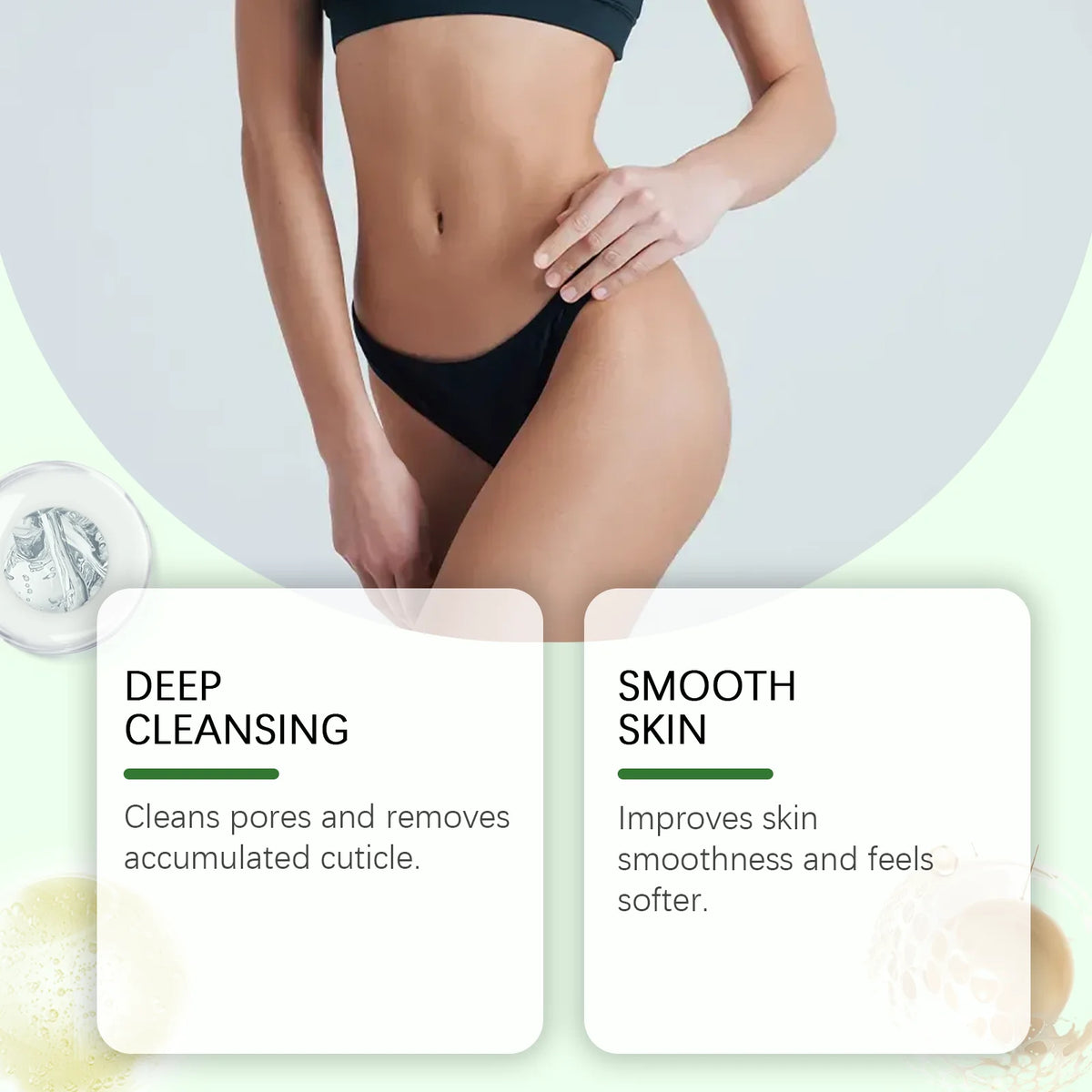 Hoygi Mandelic Acid Body Scrub Gel – Exfoliate & Smooth Skin Body Exfoliating Scrub SPOT