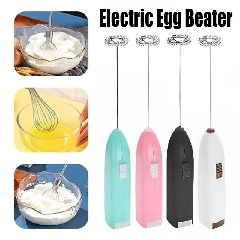 Mini Electric Milk Frother & Handheld Egg Whisk Beater Milk Frother Whisk SPOT