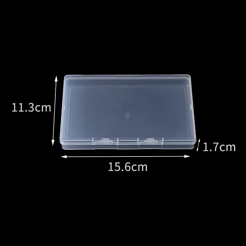 Transparent Document Storage Box – Stackable PP File Organizer Document Storage Box SPOT A6