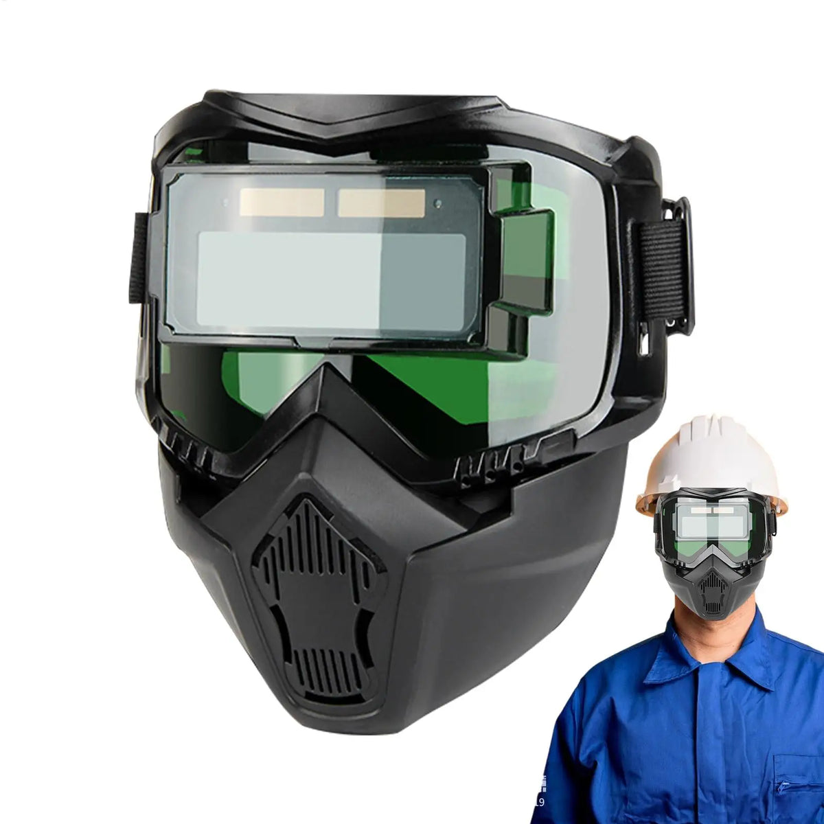 Auto-Darkening Welding Helmet – Breathable Face Shield Welding Helmet SPOT