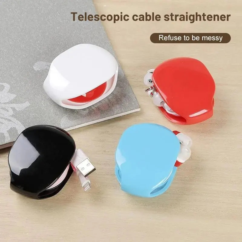 Automatic Retractable Cable Winder – Cord Organizer Box Cable Organizer SPOT