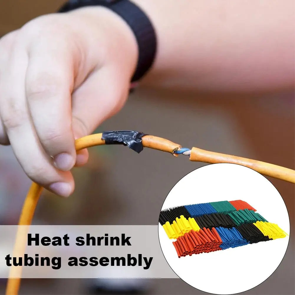 Heat Shrink Tubing Kit – Multicolor Wire Cable Sleeve 150–750 Pcs Heat Shrink Tubing Kit SPOT