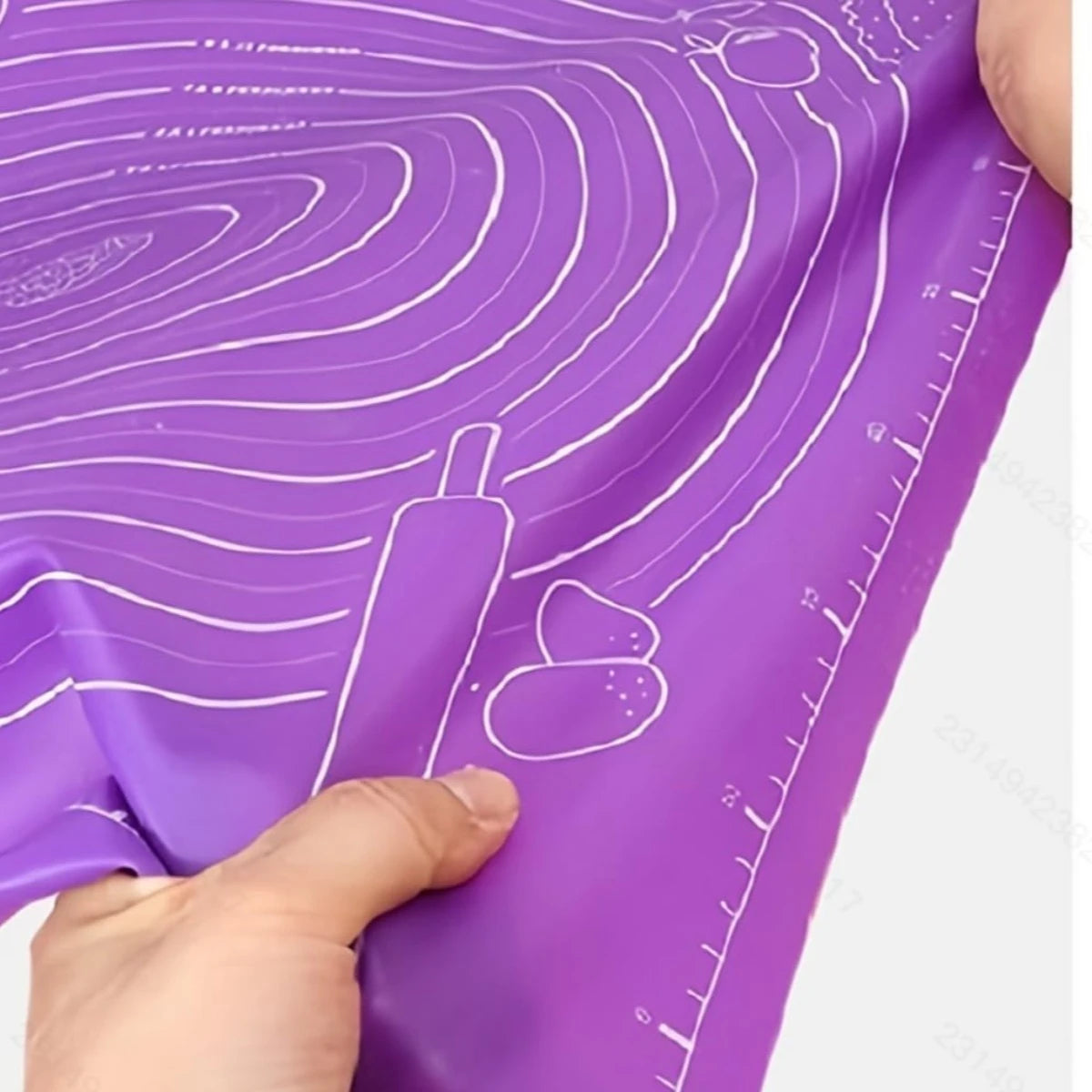 Silicone Baking Mat with Measurements – Non-Stick Kneading Pad Silicone Baking Mat SPOT