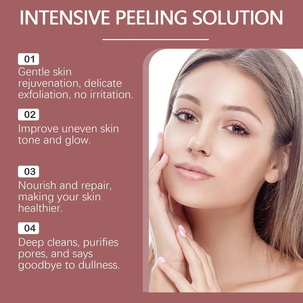 Salicylic Acid AHA Peeling Face Serum | Brighten & Smooth Exfoliating Face Serum SPOT