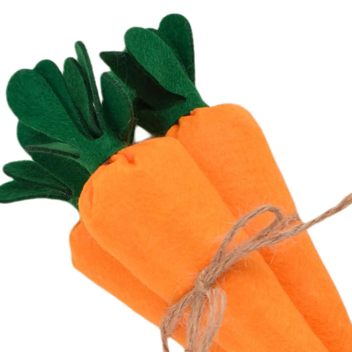 3-Pack Cloth Easter Carrot Ornaments – Hanging Decor for Kids Easter Ornaments SPOT