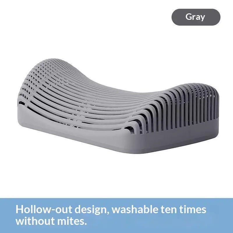 Portable Lumbar & Neck Support Pillow – Washable Travel Support Pillow SPOT A2