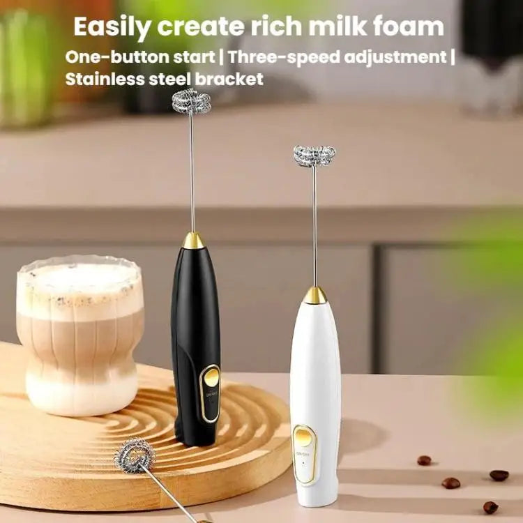 Wireless Electric Milk Frother & Handheld Coffee Mixer Whisk Milk Frother SPOT