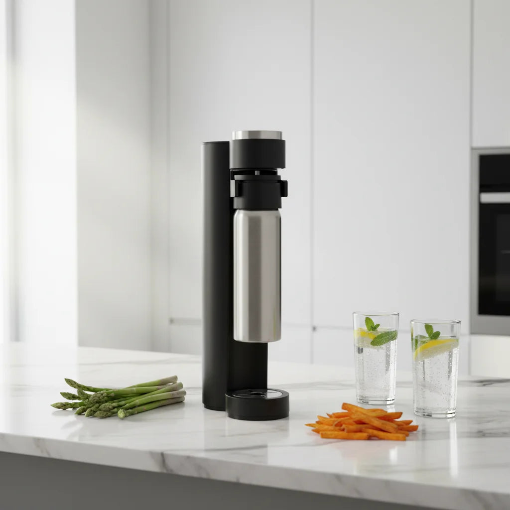 Portable Gas-Powered Soda Maker & Water Dispenser 750ml Soda Maker SPOT No plug