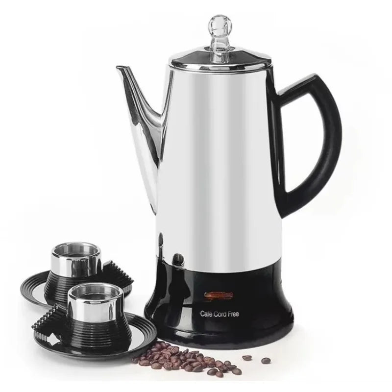 304 Stainless Steel Espresso Coffee Maker Percolator Espresso Percolator SPOT Default Title