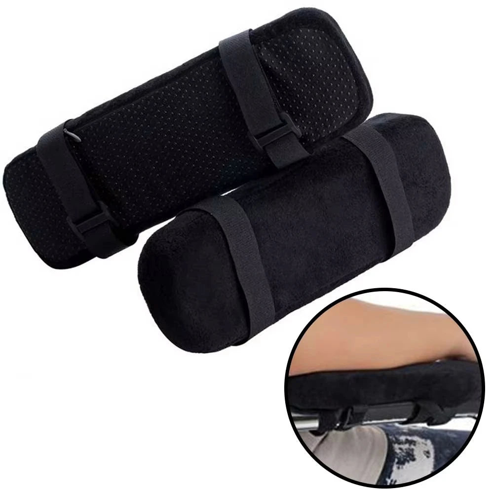 2-Pack Office Chair Arm Pads – Memory Foam Armrest Covers Chair Armrest Pads SPOT