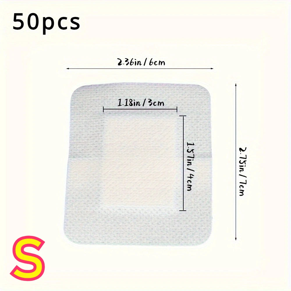 50-Pack Non-Woven Adhesive Bandages – First Aid Kit Supplies Adhesive Bandages SPOT S 50pcs