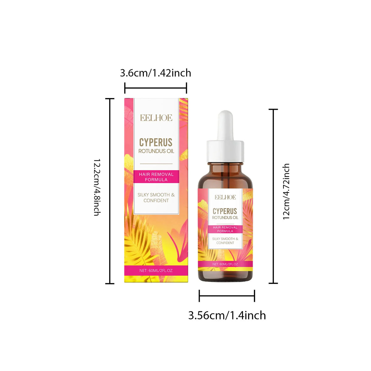Cyperus Rotundus Post-Hair Removal Oil – Smooth Skin 60ml Hair Removal Aftercare Oil SPOT