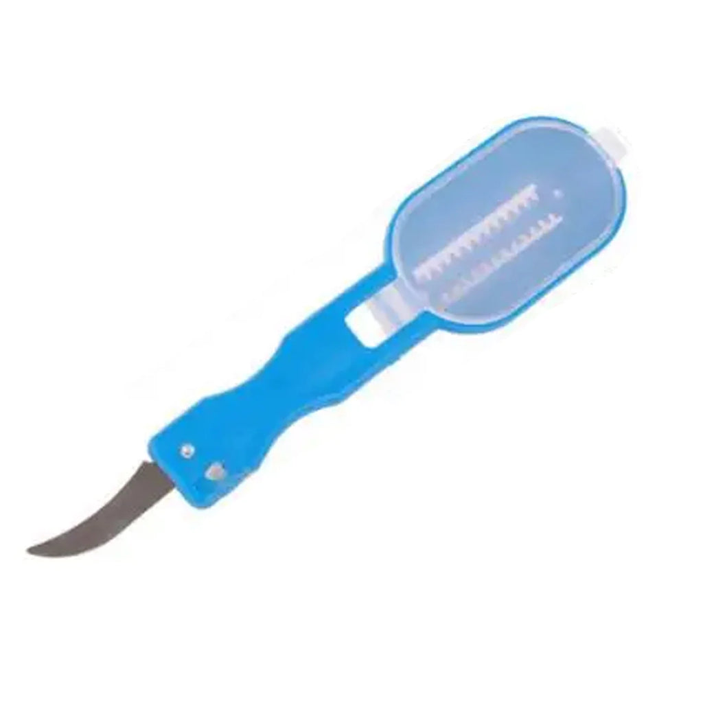 Fish Scale Remover & Scraper – Stainless Steel Kitchen Tool Fish Scale Remover SPOT Blue