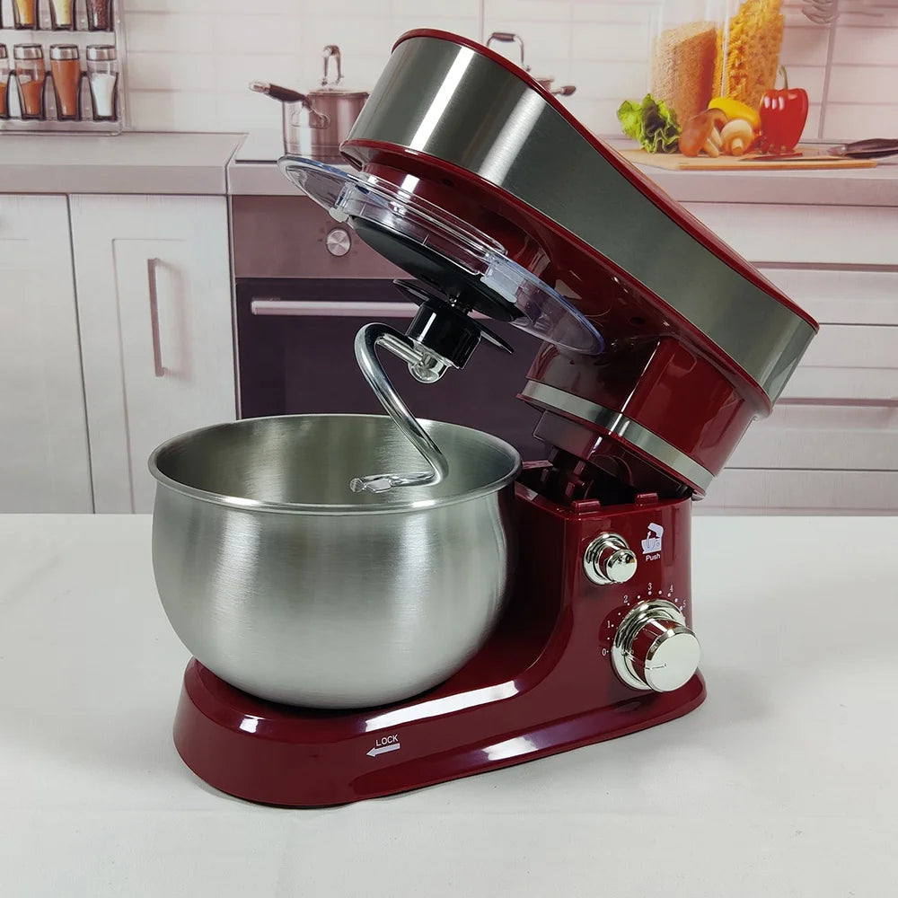 3L 300W Electric Stand Mixer – 6-Speed Tilt-Head Dough Mixer Electric Stand Mixer SPOT