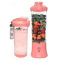 DUTRIEUX 600ml Portable USB Rechargeable Smoothie Blender BPA-Free Portable Blender SPOT Pink USB-C