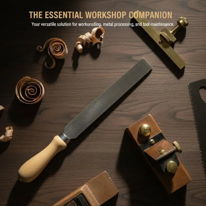 Diamond Saw File – Wooden Handle Saw Blade Sharpener Saw Blade Sharpener SPOT