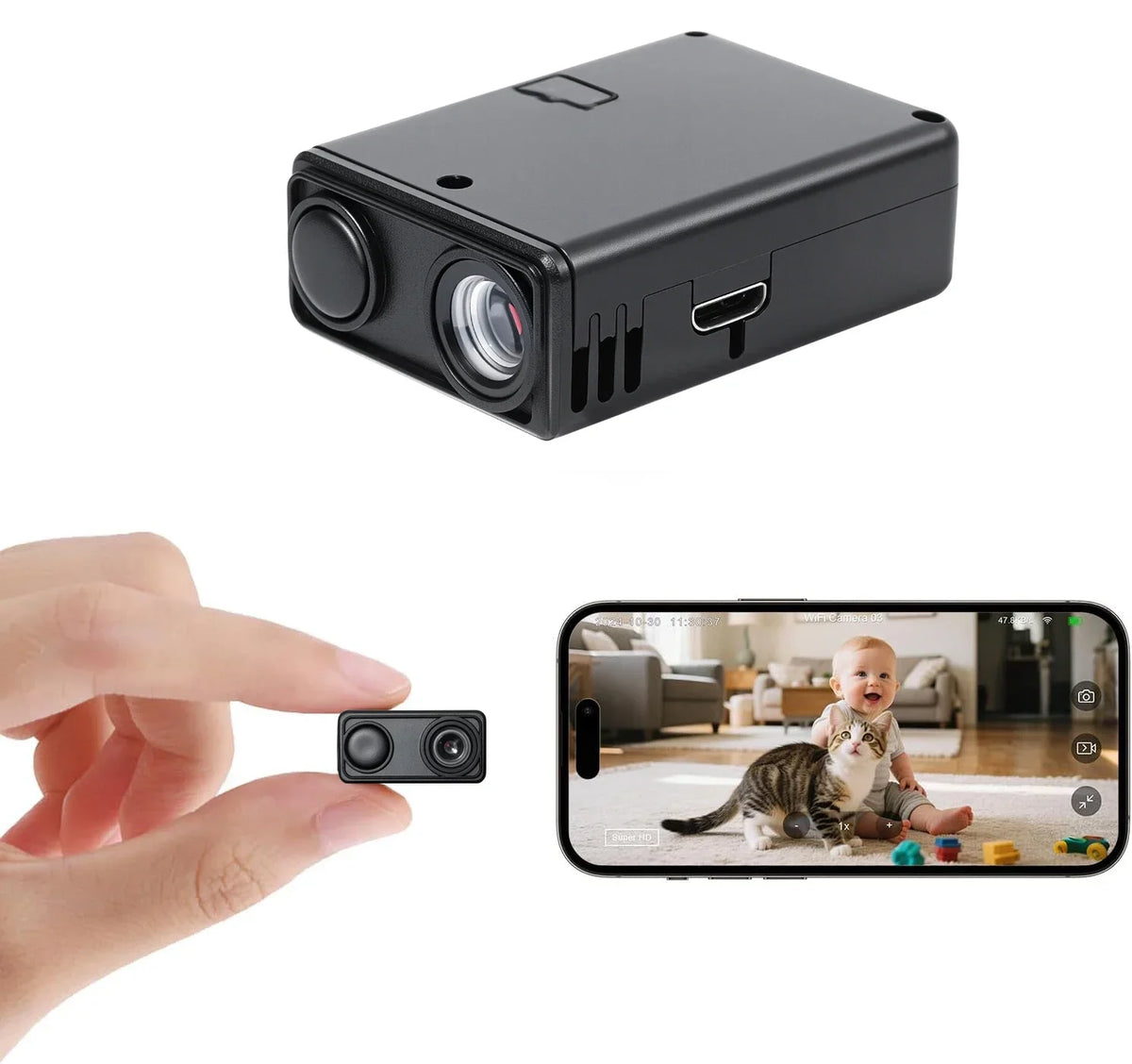 4K WiFi Security Camera – Motion Detection & Remote View WiFi Security Camera SPOT