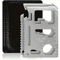 11-in-1 Credit Card Multi-Tool – Stainless Steel Wallet Tool Credit Card Multi-Tool SPOT 2pcs