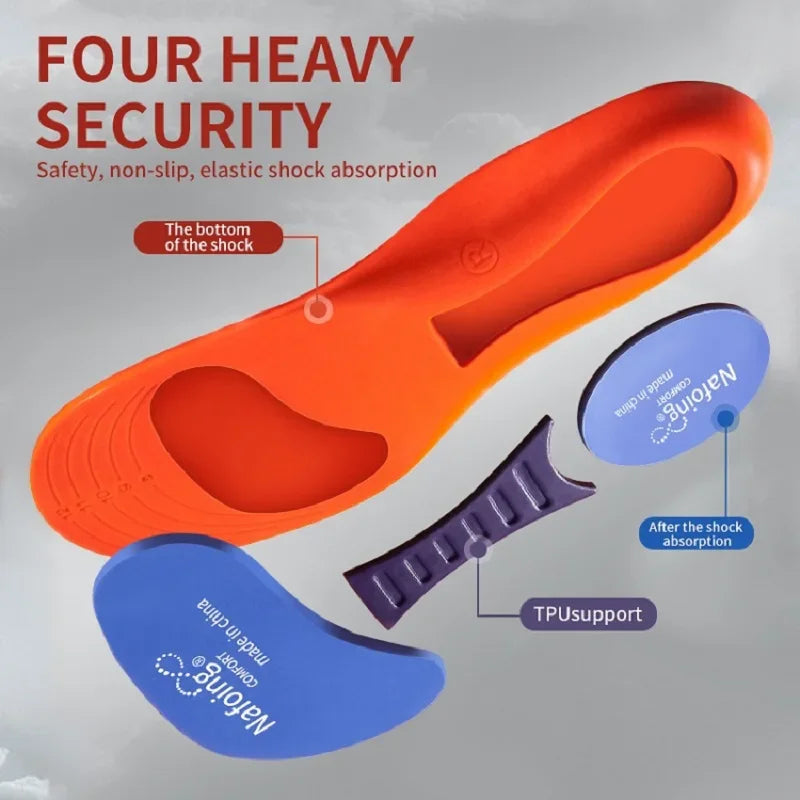 Orthotic Arch Support Insoles – EVA Cushioning, Unisex EU35–46 Orthotic Shoe Insoles SPOT