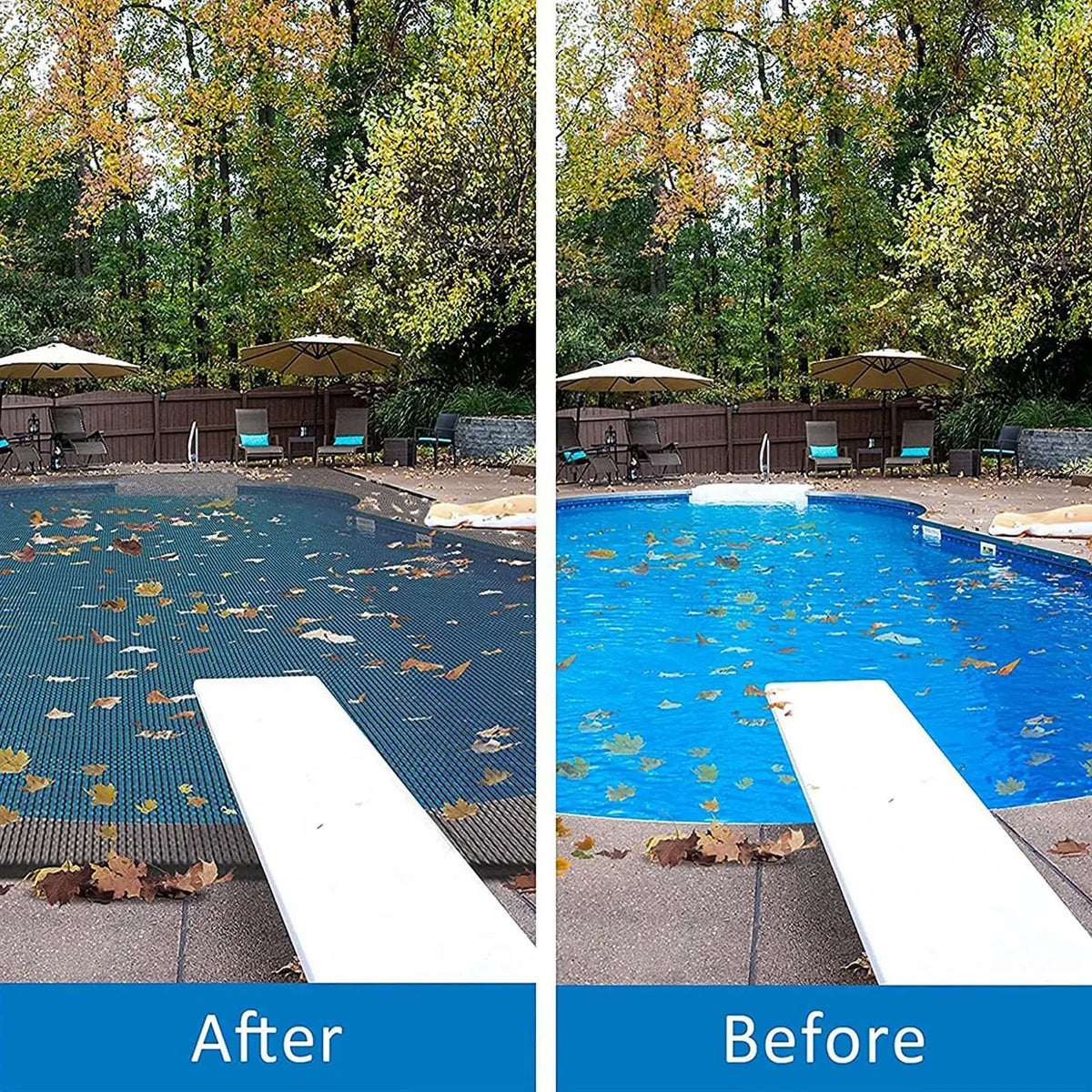 Fine Mesh Pool Leaf Net Cover – Inground & Rectangle Pools Pool Leaf Net Cover SPOT