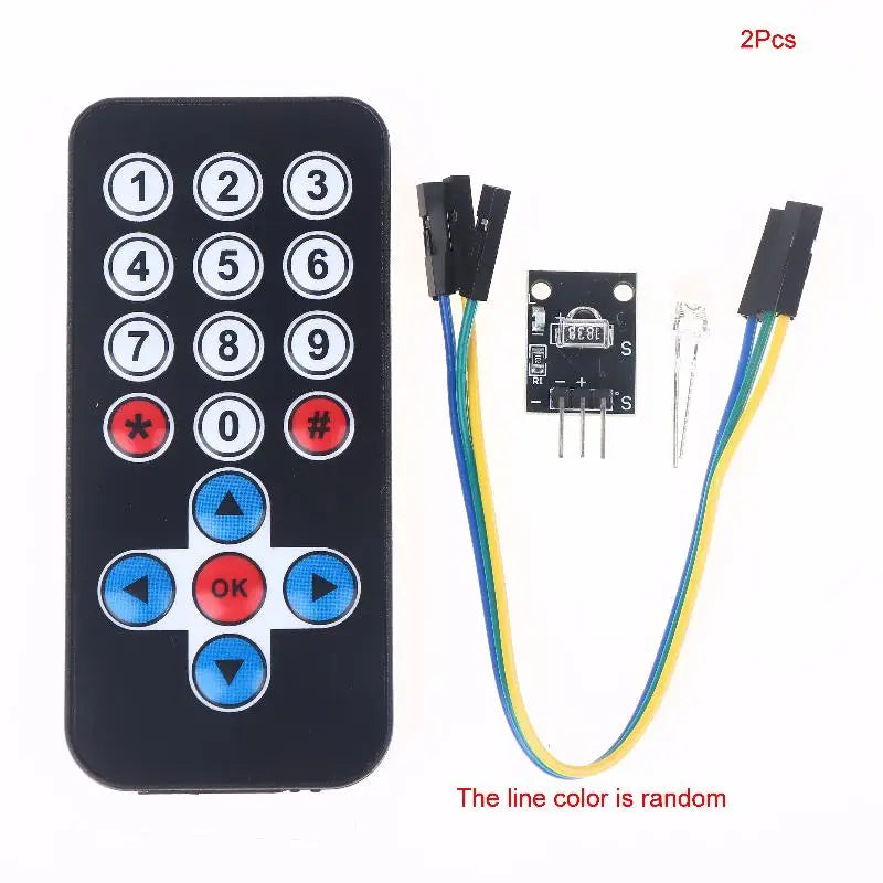 HX1838 IR Remote Control & Receiver Module Kit for Arduino DIY IR Receiver Module Kit SPOT A2