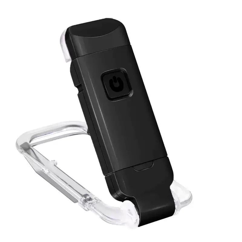 USB Rechargeable LED Clip-On Book Light | Portable Reading Lamp Clip-On Book Light SPOT Black
