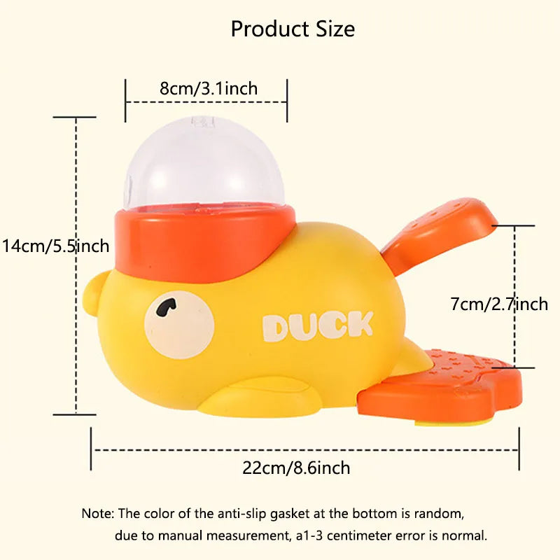 KEMORELA Duck Treat Dispenser Toy for Cats & Dogs Pet Treat Dispenser SPOT