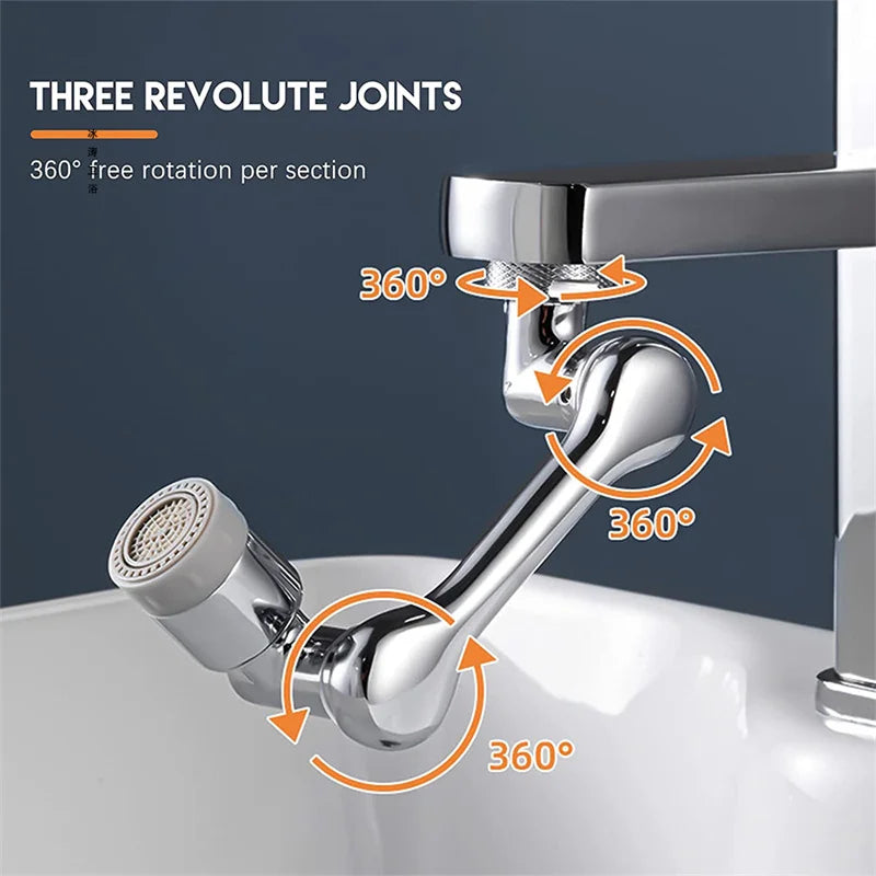 1080° Swivel Faucet Aerator – Rotatable Sink Tap Bubbler Faucet Aerator SPOT