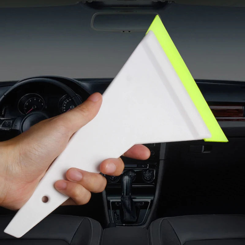 Window Tint Squeegee – Rubber Blade Glass & Film Scraper Window Film Squeegee SPOT