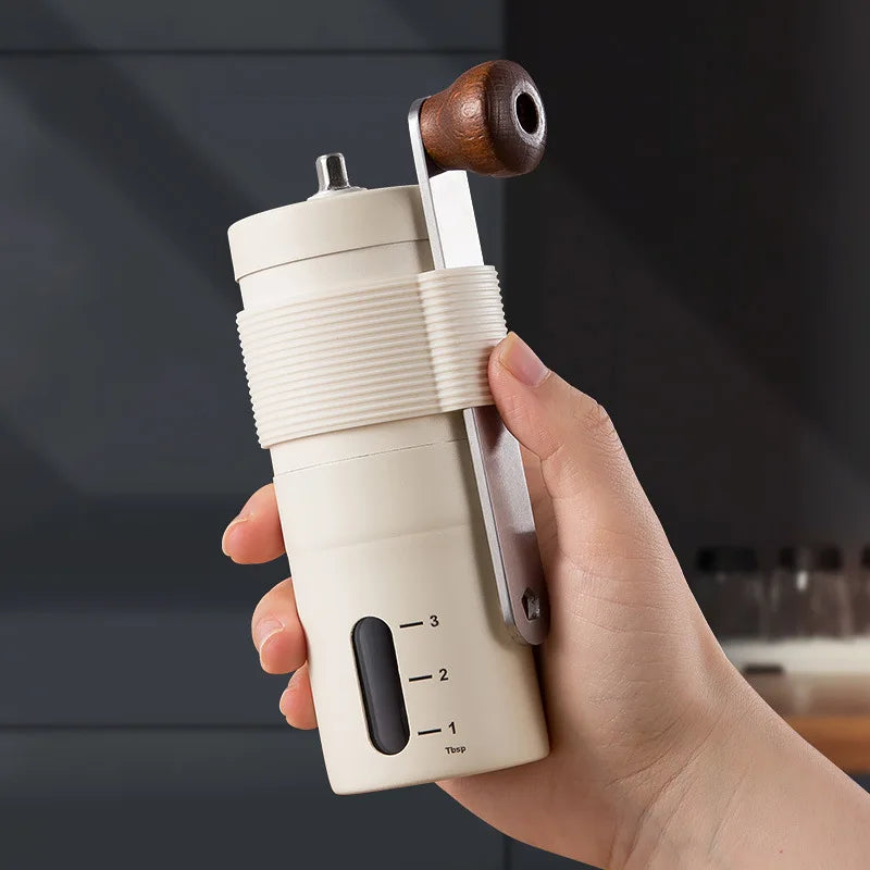 Manual Conical Burr Coffee Grinder – Foldable Handle | DUTRIEUX Manual Coffee Grinder SPOT