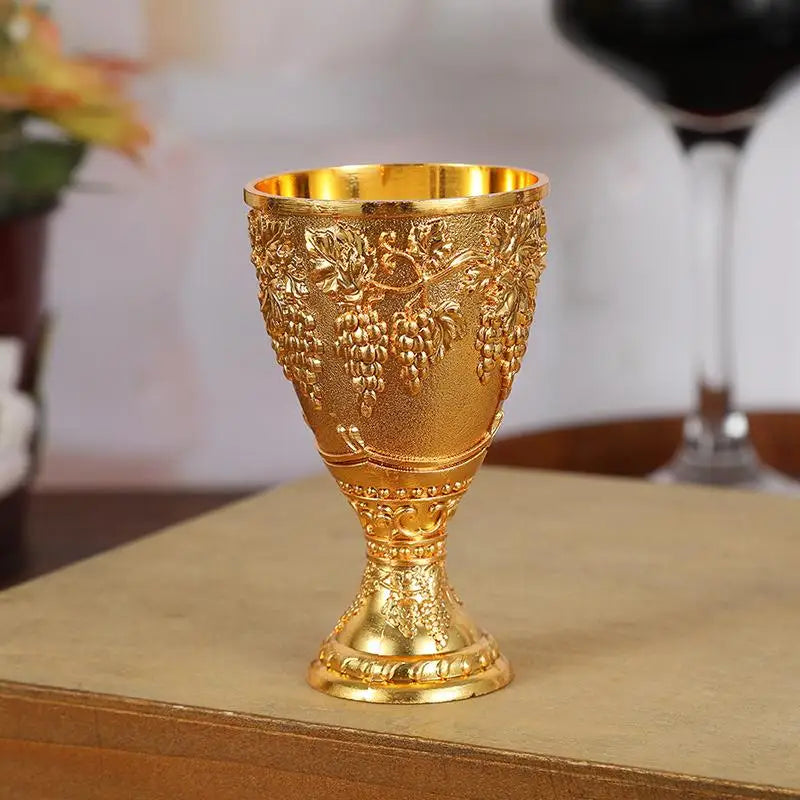 Vintage Alloy Mini Liquor Glass – 30ml European Chalice Mini Liquor Glass SPOT 5