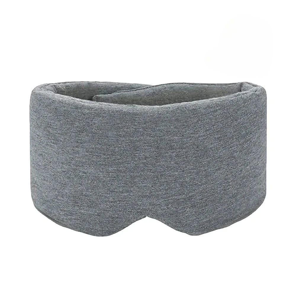 Handmade Cotton Blackout Sleep Mask – Travel Eye Cover Sleep Eye Mask SPOT GRAY