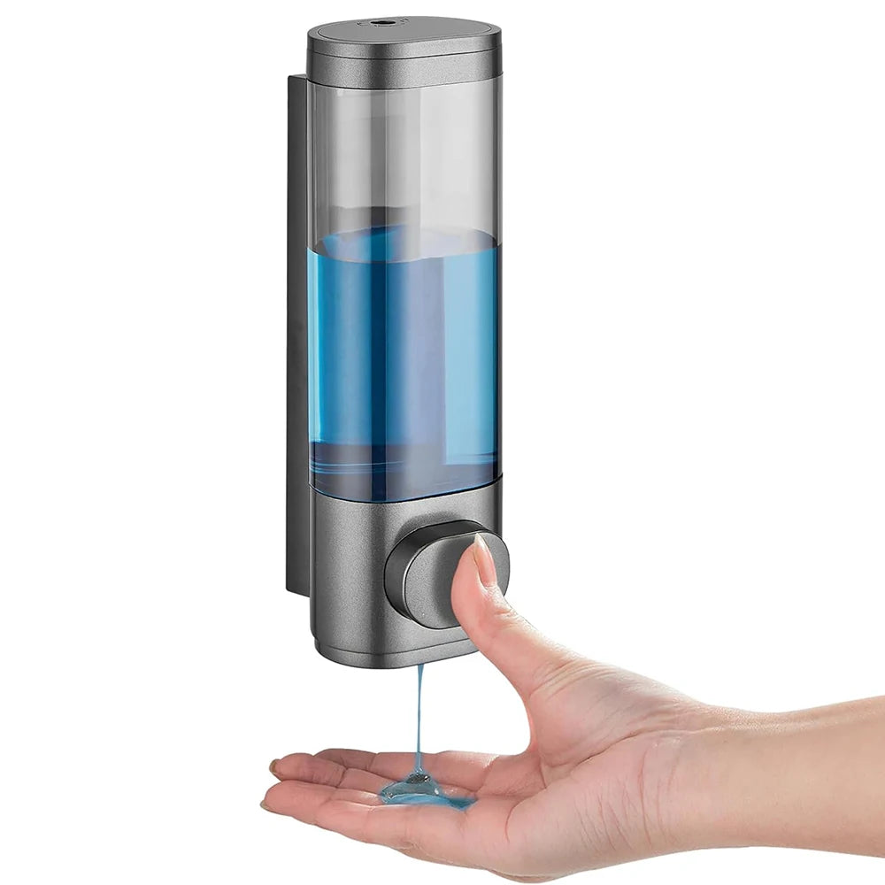 300ml Wall-Mounted Liquid Soap Dispenser | Manual Press Soap Dispenser SPOT