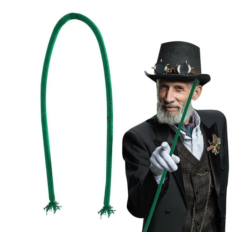 Stiff Rope Magic Trick – Classic Close-Up Street & Stage Prop Magic Rope Prop SPOT