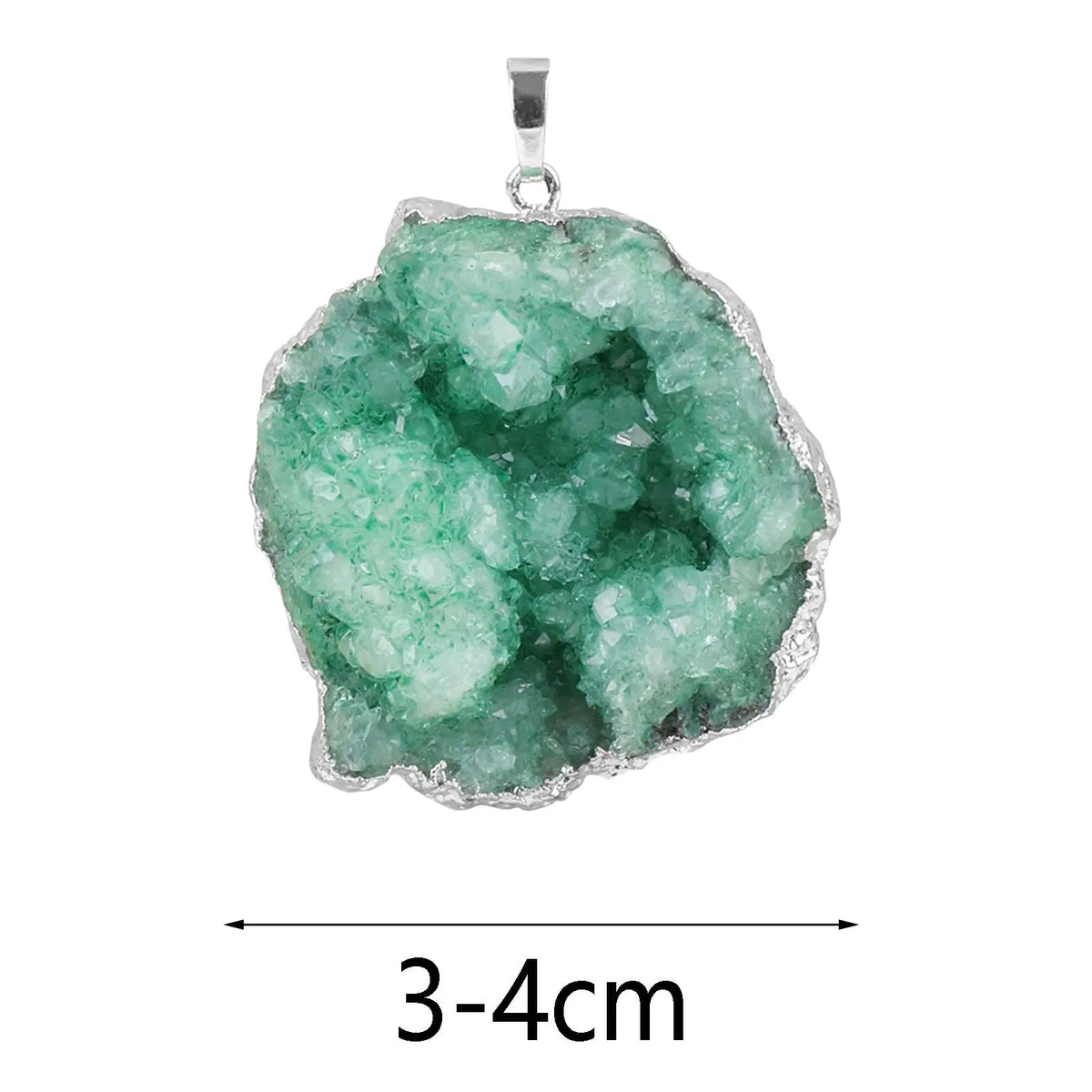 Stone Pendant Necklace Charm – DIY Jewelry Making Connector Jewelry Pendant SPOT