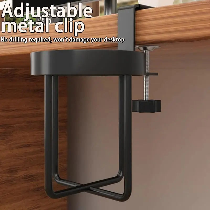 Desktop Cup Holder Clip – Space-Saving Disposable Cup Rack Cup Holder Rack SPOT