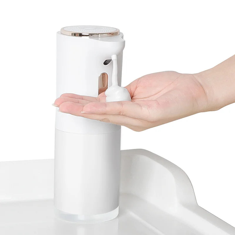 Rechargeable Automatic Foam Soap Dispenser | 3-Level Sensor Automatic Soap Dispenser SPOT Beige