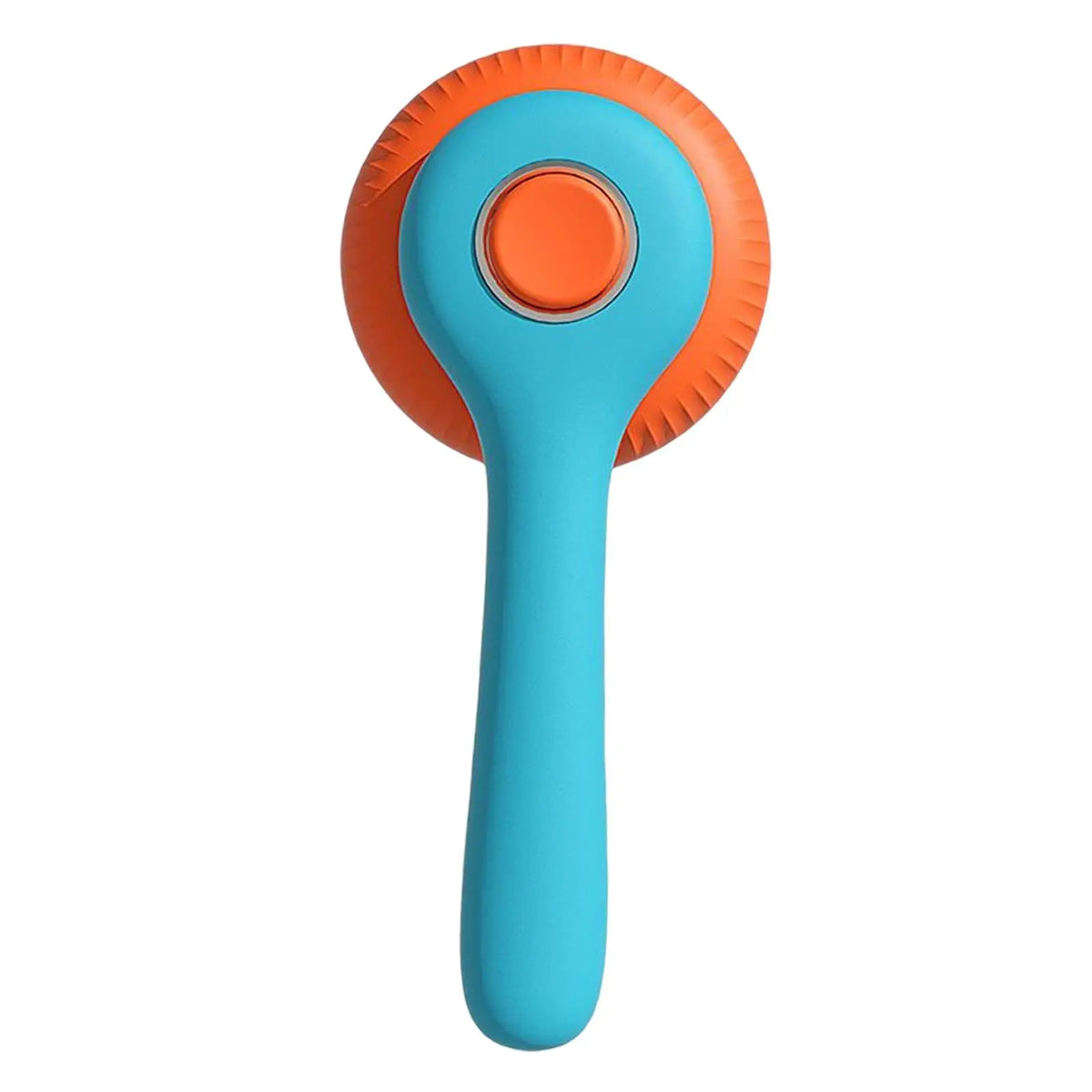 Pet Slicker Brush – Undercoat Grooming Comb for Cats & Dogs Pet Grooming Brush SPOT grey white