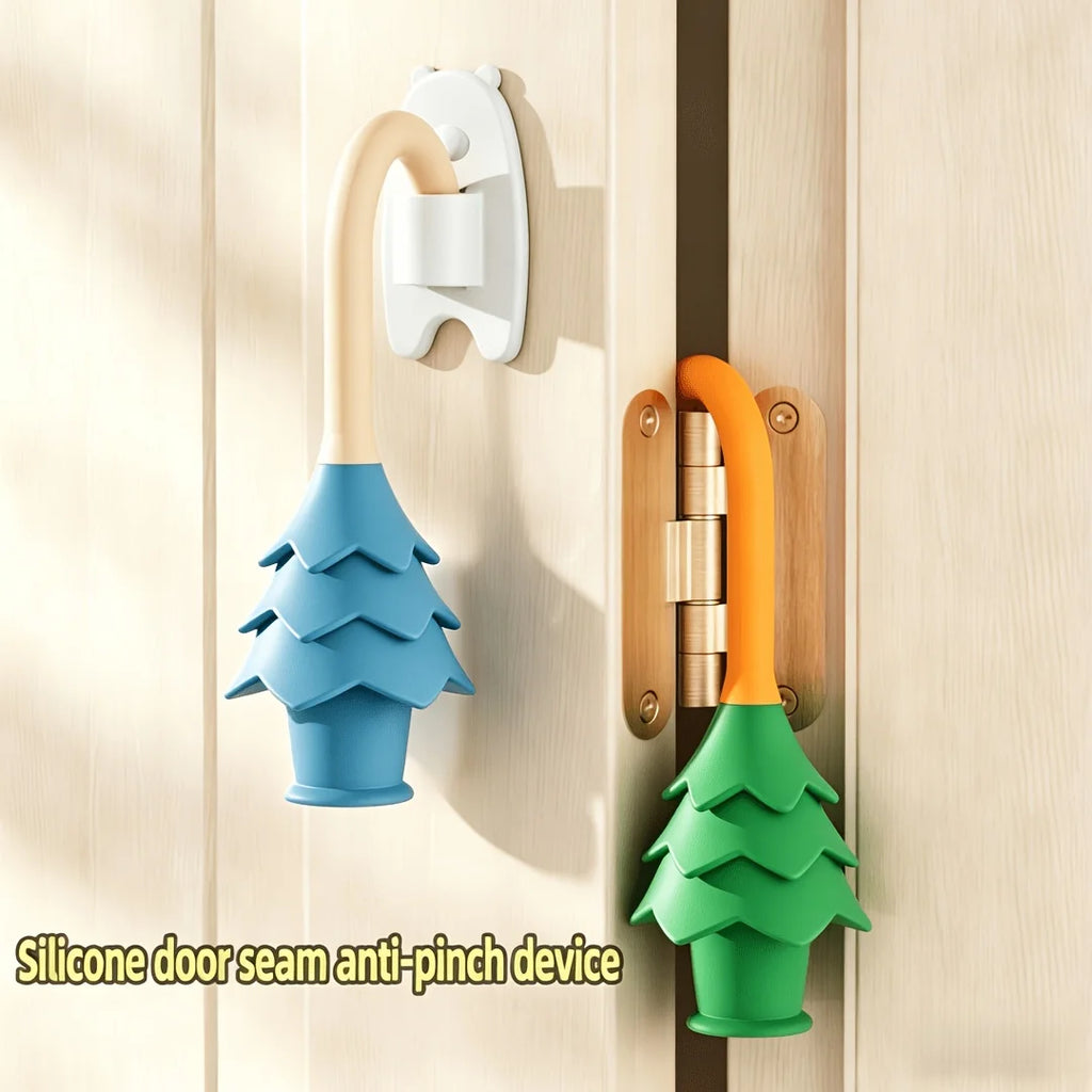 2-Pack Christmas Tree Silicone Door Pinch Guard & Stopper Door Pinch Guard SPOT
