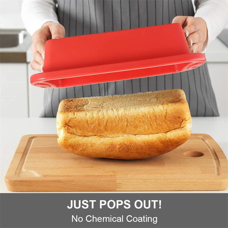 Silicone Loaf & Brownie Baking Pans – Bread, Cake & Cheesecake Silicone Baking Pan SPOT