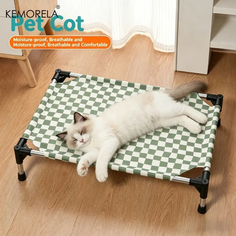 KEMORELA Cool Elevated Pet Bed – Breathable & Washable Elevated Pet Bed SPOT